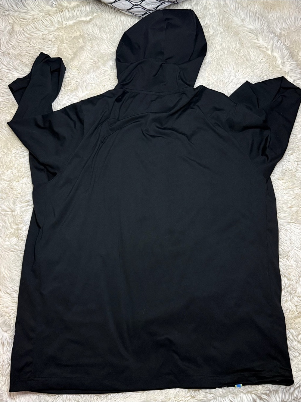 chubbies Black lightweight Hoodie with Blue Drawcords size XL - Picture 4 of 6